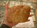 Massive Baltic amber lump - huge amber gem stone