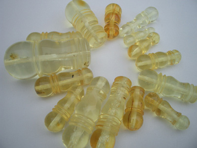 Lemon color imame beads