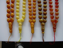 Olive shape amber rosaries - worry beads - prayer beads