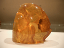 Transparent amber nugget